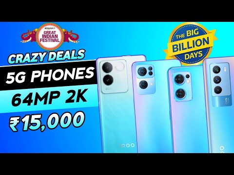 Flipkart Big Billion Day 2023 | Best 5 5G Phones Under 15000 in 2023 | 8GB+128GB | Best 5g Phone 15k