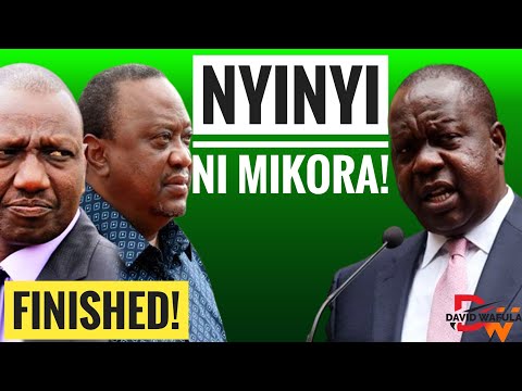 UHURUTO PANIC AS MATIANGI REJECTS CS POSITION & MAKES APPEARANCE IN UKAMBANI!!