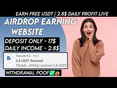 New USDT Site 2024 | Best Usdt Investment Website | New Usdt Mining Site | New Usdt Earning Website