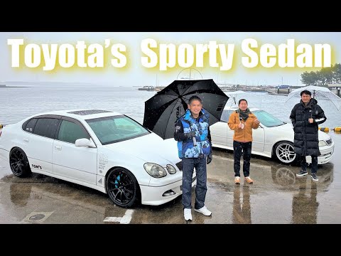 Toyota Chaser Tourer V & Lexus GS300 Aristo Review - DK Tsuchiya & MAX Orido & NOB Taniguchi