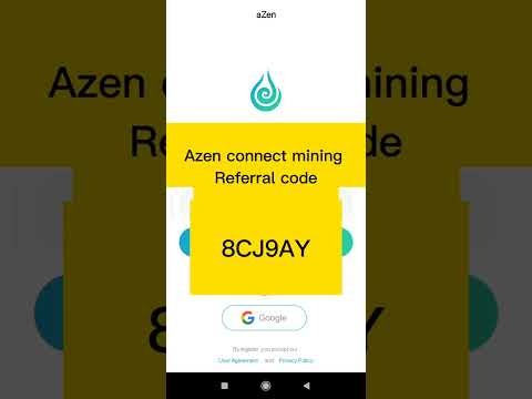 Azen connect referral code. azen connect mining apps referral code #azenconnect