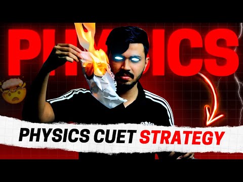 CUET PHYSICS Baap Strategy to Score Full marks in CUET 2024 😱🔥 Books Oneshot Batch #cuet