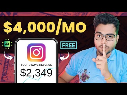 AI + Instagram $4,000/Monthly Free Method | (Affiliate Marketing For Beginners) 2023 | In Hindi