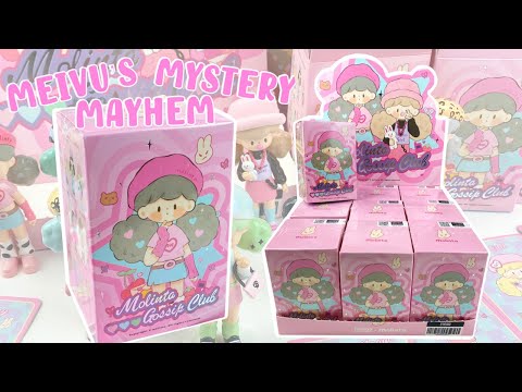 Opening 9 Molinta Gossip Club Finding Unicorn Blind Boxes! I GOT THE SECRET DESIGN?! | MMM