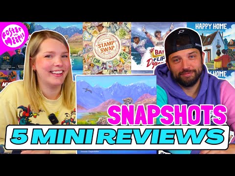 5 Mini Board Game Reviews | Board Game Snapshots