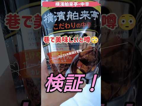 検証！巷で美味しいと噂の「横濱舶来亭・中辛」はホントに美味しいのか？ レシピ通りに作って検証してみました🥸 #ストウブ鍋 #市販カレー #レシピ通り