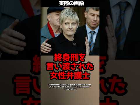 子ども2人が突然死し殺人罪で終身刑になった女性弁護士→その裁判から約3年後、驚きの展開に！#shorts