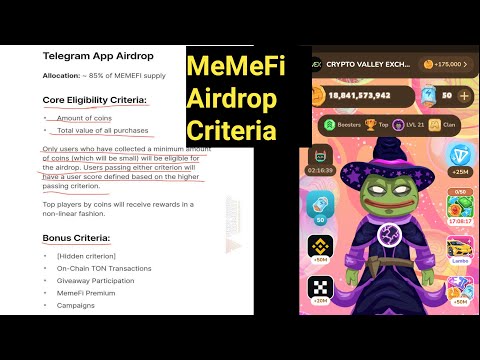 MeMeFi Airdrop Criteria ঘোষণা | সবাই কি TGE Airdrop পাবে? | সবার প্রফিট $300/$500 হবে?