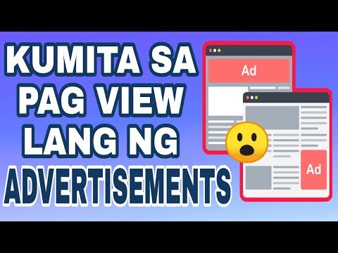 Paano Kumita sa Pag View ng ADVERTISEMENT (ads) *TRENDING*