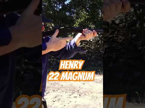 Henry 22 Magnum #ozziereviews #22caliber #rifle #22mag #shooting #22wmr #henry #leveraction #22lr