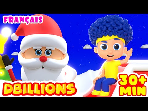 Père Noël et Les Nouveaux Héros - Ho! Ho! Ho! | Méga Compilation | D Billions Chansons pour Bébé