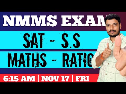 NMMS EXAM | RATIO | SOCIAL | SAT EXAM QUESTIONS