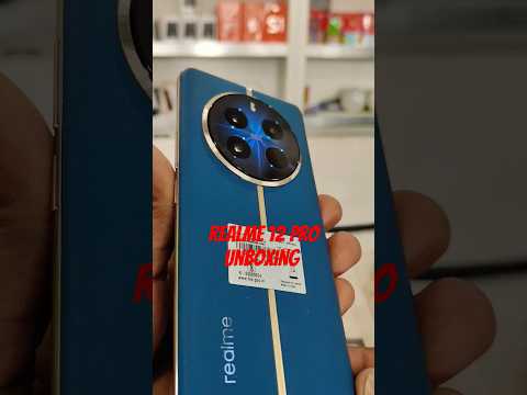 Realme 12 Pro unboxing 3D photography curved display Il premium Vega leather design#unboxing