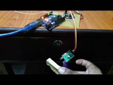 Drawdio + Headphone jack + IR sensor ( DIY Obstable Detector #1)