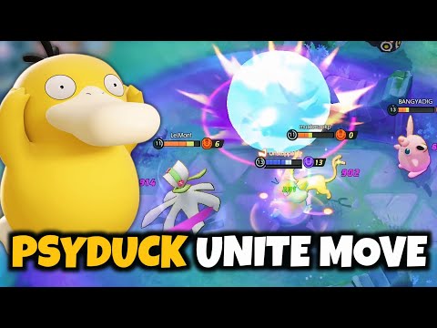 All about New Pokémon Psyduck Unite Move - Pokemon Unite