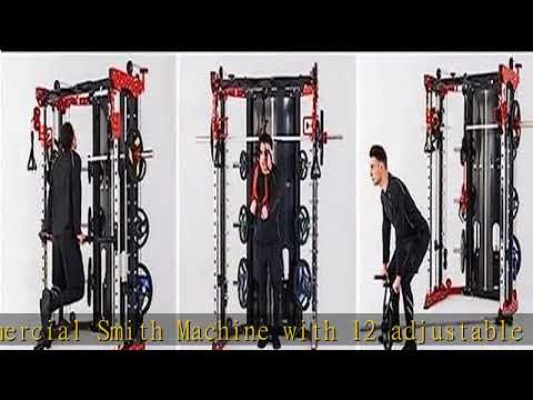 2020 Commercial Smith Machine - Red