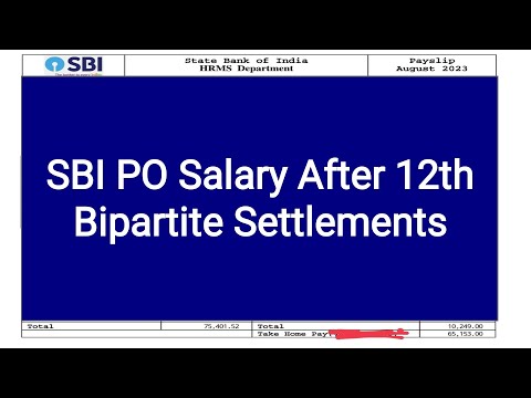 🔥🔥SBI PO In Hand Salary After 12th Bipartite Settlements 🔥🔥 Moye Moye 🔥🔥