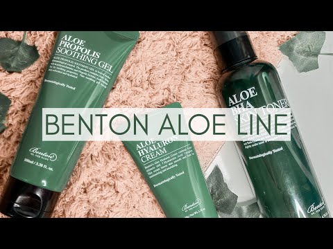 BENTON ALOE LINE UNBOXING AND REVIEW // #SUISUISHAREWITHME