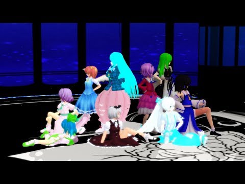 【オリキャラMMD】ボタンさんのオリキャラ達で威風堂々