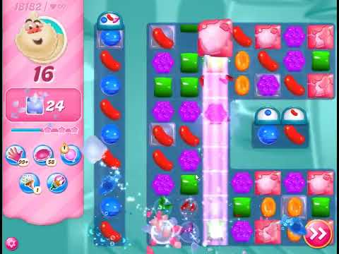 Candy Crush Saga Level 18182 - NO BOOSTERS | SKILLGAMING ✔️