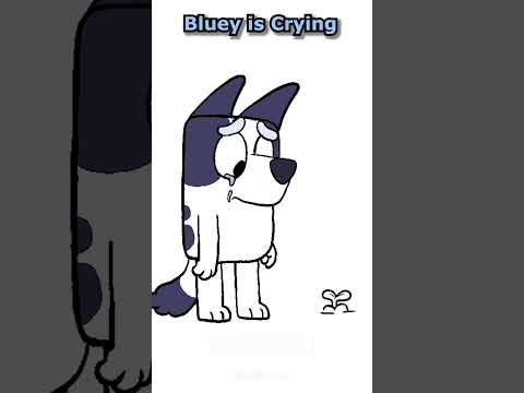 Bluey is Crying | Shorts #shorts #bluey