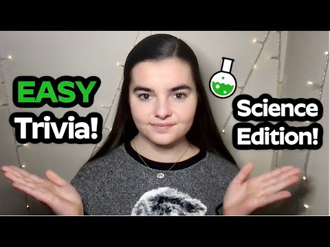 ASMR Whispering 65 EASY Science Trivia Questions