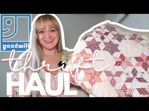 Thrifted Ephemera | Goodwill Outlet Thrift Haul | Full Time Reseller