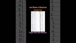 CTET 7Julypaper 2 balvikash v shikshashashtra answer key #vairalshortvideo #ctetexam2024#shortvideo