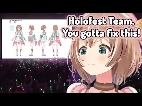 Risu Was Not Happy When She Performed at Holofest And Saw This