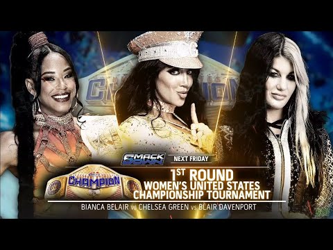 Bianca Belair vs Chelsea Green vs Blair Davenport: SmackDown, Nov. 22, 2024