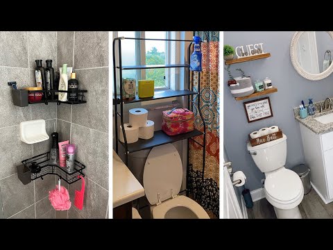 58 ULTIMATE BATHROOM STORAGE & ORGANIZING | Compilation Jansen's DIY 🔥