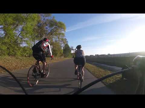 CYCLING ON THE SEMINOLE WEKIVA TRAIL WITH    HALF FAST