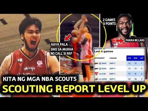 Level Up Scouting Report ni KAI SOTTO! Nasiko sa Mukha si Kai. NBA Scouts kita ang nagagawa ni Kai.