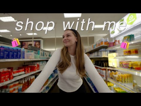 come shopping with me for self care products that i ran out of