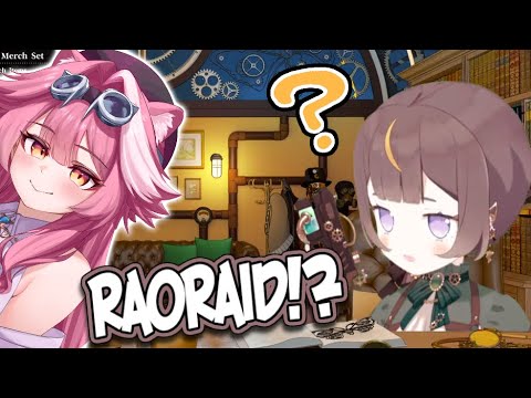 Anya gets raided by Raora at the most perfect time. [Hololive ID]