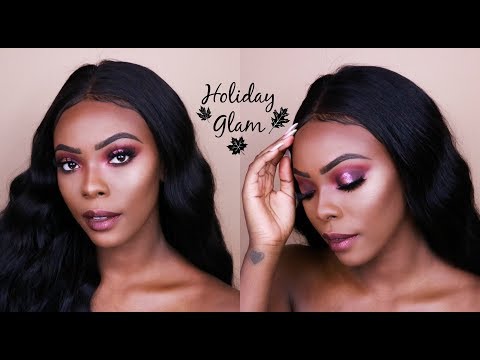 Holiday Glam + Morphe 39A Palette