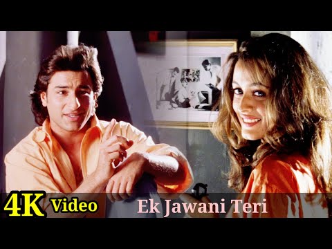 Ek Jawani Teri Ek Jawani Meri 4K Video Song |Kachche Dhaage| Saif Ali Khan, Namrata, Kumar Sanu HD