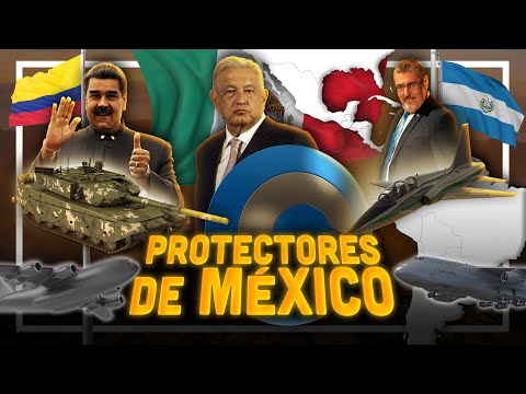 Los 6 GRANDES ALIADOS MILITARES  de MÉXICO en América Latina