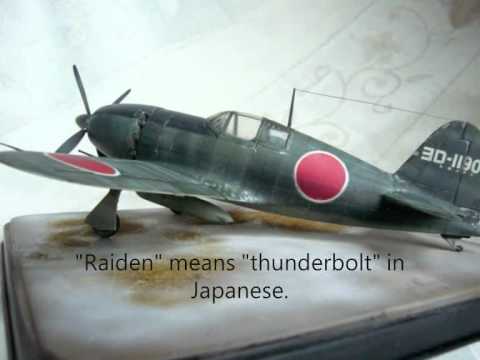 WWII Japan Navy  Mitsubishi Raiden (Jack) J2M   雷電21型甲 日本本土防空大作戰 2