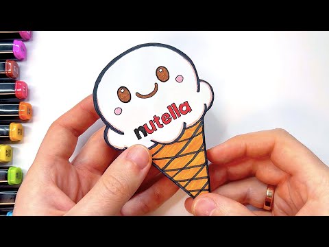 DIY Nutella Surprise Box Paper Craft / How to Make / Easy Paper Craft Ideas