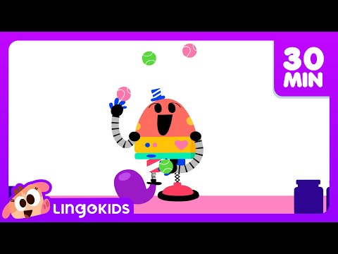 ABC CHANT 🔤🎶+ Baby Bot's Favorite Songs for Kids 🤖|Lingokids