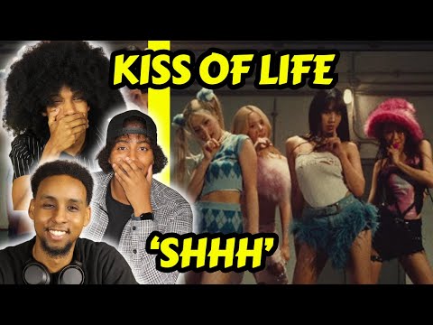 OUR FIRST TIME WATCHING KISS OF LIFE (키스오브라이프) '쉿 (SHHH)' OFFICIAL MV REACTION!!!