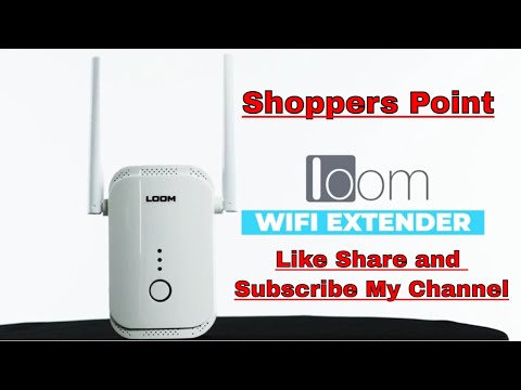 Loom WiFi Extender 1Tap Setup l loom WiFi Extender release Wireless Internet Repeater Shoppers Point