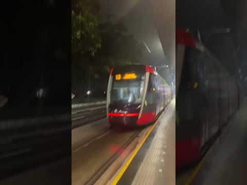 UNSW Light Rail under rain ☔️ #sydney #unsw #rain