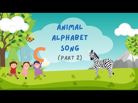 Fun Animal ABCs Alphabet Song: Sing-Along Adventure (Part 2 - M to X)