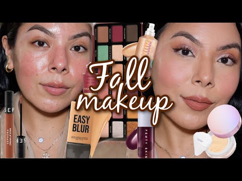 FULL FACE OF NEW FALL MAKEUP 2024🍂✨