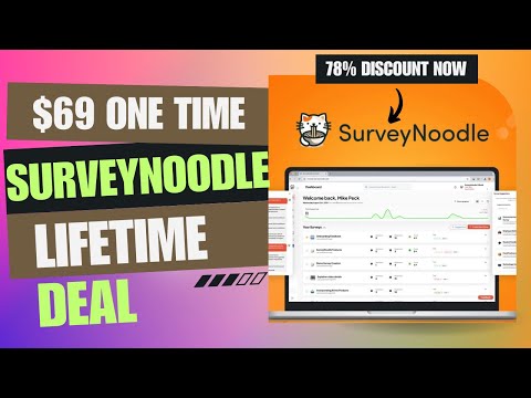 🔰💠🔰SurveyNoodle Lifetime Deal | Build Better Surveys Instantly | $69 Lifetime Deal | 78% Now