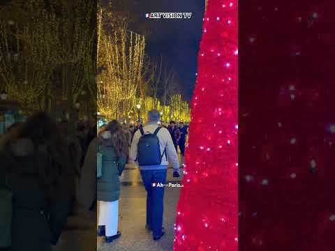 🇫🇷Christmas in Champs Élysées 10/December/2024