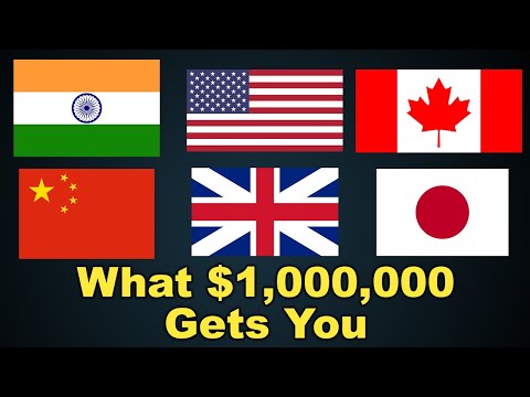 What $1 Million Gets You Around The World - Real Estate in Canada, U.S.A, India, China, U.K, & Japan