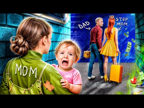 I Was Adopted by the World's Most Strictest Stepmom! Rich Mom vs Poor Mom!